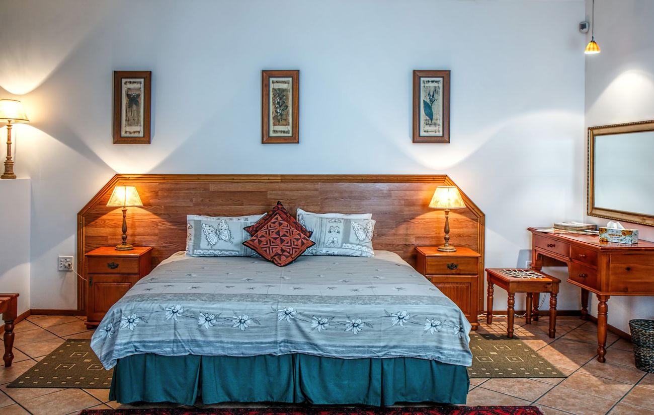 Bedroom interior illustrating the Terrace Room design mood